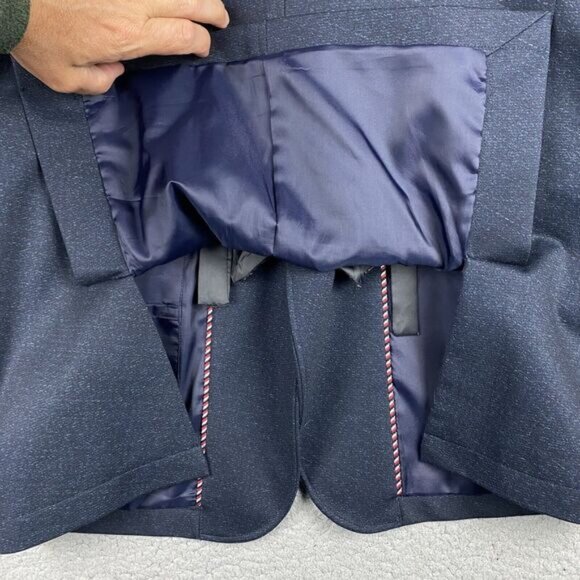 JOHNSTON & MURPHY XC4 extreme comfort XL blazer jacket sport suit coat NAVY * - Picture 7 of 16